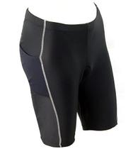 Bermuda Masculina Flex Com Bolso Tamanho G Preto