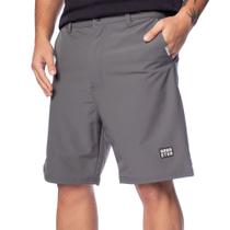 Bermuda Masculina Gangster Reta Cinza Escuro Bermuda Masculina Gangster Reta Cinza Escuro