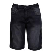 Bermuda Masculina Gangster Sarja Estonada Preto Bermuda Masculina Gangster Sarja Estonada Preto