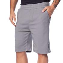 Bermuda Masculina Gangster Tecido Interlock Cinza Bermuda Masculina Gangster Tecido Interlock Cinza