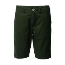 Bermuda Masculina Guitta Rio Sarja Reta Verde Militar
