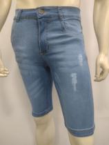 Bermuda Masculina Jeans com Lycra - Alberto Torres