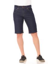 Bermuda Masculina Jeans Escuro