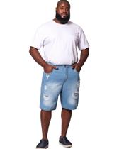 Bermuda Masculina Jeans Plus Skinny - Razon Jeans Bermuda Masculina Jeans Plus Skinny - Razon Jeans
