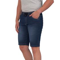 Bermuda Masculina Jeans Premium Modelagem Skinny Premium Tendencia Casual
