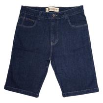 Bermuda Masculina Jeans Slim Confort Azul Envio Imediato