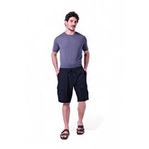 Bermuda Masculina Micro Fibra Cargo