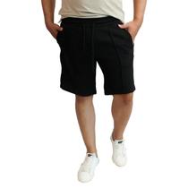 Bermuda Masculina Moletom com bolso frontal