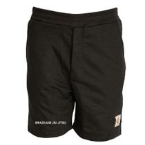 Bermuda Masculina Moletom Jiu Jitsu Academia Casual Treino