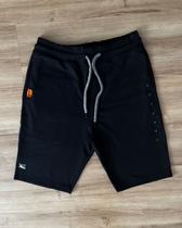 Bermuda Masculina Moletom Onbongo Preta - Preto - P
