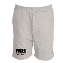 Bermuda Masculina Moletom Poker Macia Academia Casual