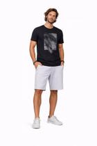 Bermuda Masculina Moletom Six One Preto Conforto e Estilo Casual