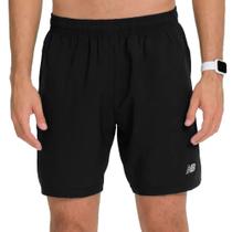 Bermuda Masculina New Balance Sport Essentials 7 Preta - MS4 Bermuda Masculina New Balance Sport Essentials 7 Preta - MS4