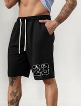 Bermuda Masculina Número 23 Algodão Confortável 20 Moletom Envio Rapido Bermuda Masculina Número 23 Algodão Confortável 20 Moletom Envio Rapido