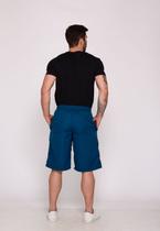 Bermuda Masculina Nylon Petroleo 7943