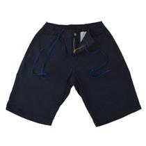 Bermuda Masculina Ogochi Essencial Sarja Azul Marinho 00346