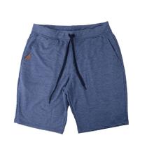 Bermuda Masculina Ogochi Moletom Mescla Azul - 07348