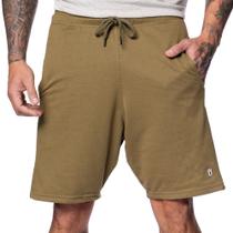 Bermuda Masculina Over Surf em Moletom Verde Bermuda Masculina Over Surf em Moletom Verde