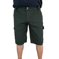 Bermuda Masculina Premium Cargo Seis Bolsos Multifunção Bermuda Masculina Premium Cargo Seis Bolsos Multifunção