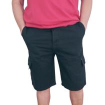 Bermuda Masculina Premium Cargo Seis Bolsos Multifunção Bermuda Masculina Premium Cargo Seis Bolsos Multifunção