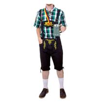 Bermuda Masculina Ramire Festa Alemã Oxford Preta