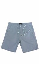 Bermuda Masculina Sarja Algodão MaxWay de Cordão Azul Sierra