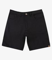 Bermuda Masculina Sarja Com Bolsos Shift Preto Bermuda Masculina Sarja Com Bolsos Shift Preto