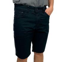 Bermuda Masculina Sarja Com Elastano Preta Vilejack