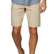 Bermuda Masculina Sarja Docthos Middle Listrada