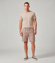 Bermuda Masculina Sarja Elástico E Bolsos Shift Bege Bermuda Masculina Sarja Elástico E Bolsos Shift Bege