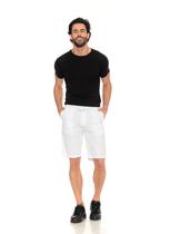 Bermuda Masculina Sarja Esporte Fino Classica Casual
