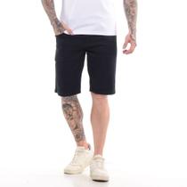 Bermuda Masculina Sarja Lisa Slim Fit Com Bolso Bermuda Masculina Sarja Lisa Slim Fit Com Bolso