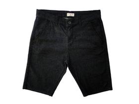 Bermuda Masculina Slim Fit em Sarja com elastano Tecido Algodão Bicolor Premium - não esgarça