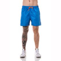 Bermuda Masculina Tactel Azul Básica Bermuda Masculina Tactel Azul Básica