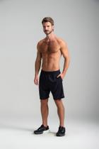 Bermuda Masculina Theo Comfy Preta Confortável e Versátil para o Dia a Dia Bermuda Masculina Theo Comfy Preta Confortável e Versátil para o Dia a Dia