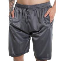 Bermuda Masculina Ziper Short Bolso Lateral Academia Treino
