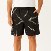 Bermuda Masculino Tactel Com Elastano Estampada Calção