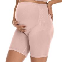Bermuda Maternity Blush sem Costura Zee Rucci Bermuda Maternity Blush sem Costura Zee Rucci