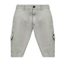 Bermuda Max Denim Cargo Masculino - Areia