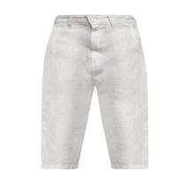 Bermuda Max Denim Reta Masculino - Areia