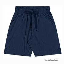 Bermuda Menino Angerô Corta Vento com Bolsos Marinho Tamanho:10Cor:Igual da foto