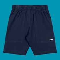 Bermuda Menino Angerô Moletinho Básica Azul Marinho Tamanho:14Cor:Igual da foto Bermuda Menino Angerô Moletinho Básica Azul Marinho Tamanho:14Cor:Igual da foto