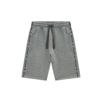 Bermuda Menino Cinza Infantil Johnny Fox Bermuda Menino Cinza Infantil Johnny Fox