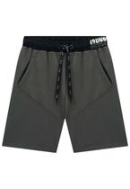 Bermuda Menino Grafite Johnny Fox