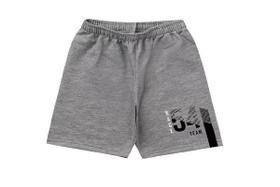 Bermuda Menino Infantil Básica Elástico Na Cintura 54 Team