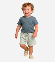 Bermuda Menino Infantil Trick Nick Bege Bermuda Menino Infantil Trick Nick Bege