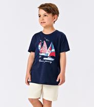 Bermuda Menino Linho Strong Trick Nick Bege