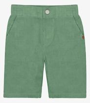 Bermuda Menino Linho Strong Trick Nick Verde