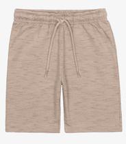 Bermuda Menino Moletinho Texturizado Trick Nick Marrom