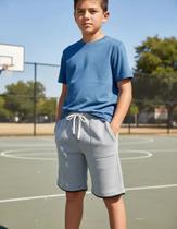 Bermuda meninos infantil Em Moletom No 8